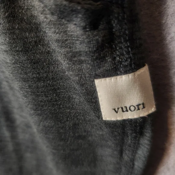 Vuori All Day Romper Women's Medium Charcoal Grey DreamKnit Jogger - Picture 3 of 8